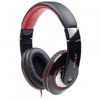 Cuffie Auricolari Gembird MHS-BOS Stereo Rosso Nero