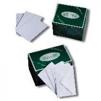 Biglietti e buste formato 4 pz. 100/100 cm. 7,5x11,2