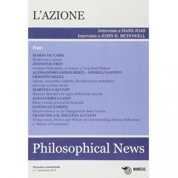 Philosophical news. L'azione (2013) (Vol. 7)