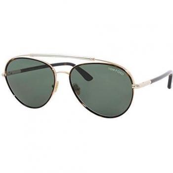 Tom Ford FT0748 Gafas de Sol Habana Oscuro Lentes Verdes