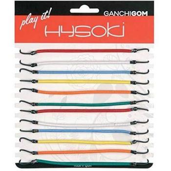 HYSOKI x 12 Gomas con gancho varios colores