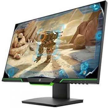 HP Gaming 24.5 FHD Monitor with TN Panel, Micro-Edge Display, AMD FreeSync Technology, 1 ms Response Time, 144 Hz Refresh Rate, Height Adjustable Stand, Pivot Rotation 90°, Black