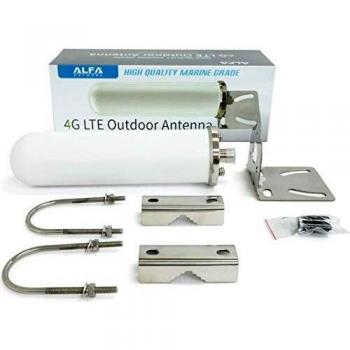 Alfa Network Antenna LTE Esterno 6dBi Tipo Marino AOA‑M4G