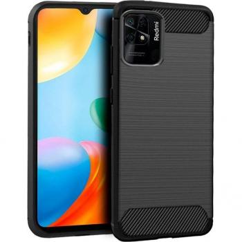 Carcasa de Carbono Negro para Xiaomi Redmi 10C