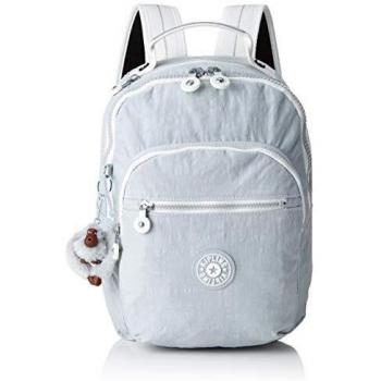 Kipling Clas Seoul S Mochila con Compartimento para Tableta, 10 Litros, Gris (Active Grey BL)