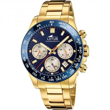 Reloj De Hombre Lotus Freedom Con Esfera Azul 18914/4