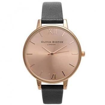 Olivia Burton Reloj Analógico para Mujer de Cuarzo con Correa en Cuero OB14BD27