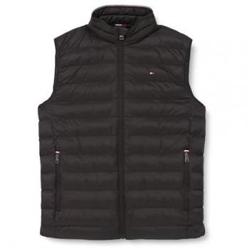 Chaleco Tommy Hilfiger Negro Plegable XXL