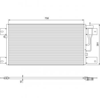 VALEO 815064 Unidade de Condensação para Ar Condicionado