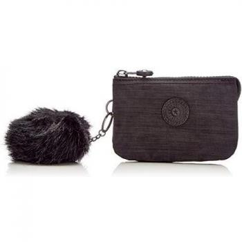 Kipling Creativity S, Cartera para Mujer, Negro (True Dazz Black), 15x24x45 cm