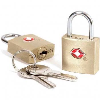 Candado Dorado TSA Certificado