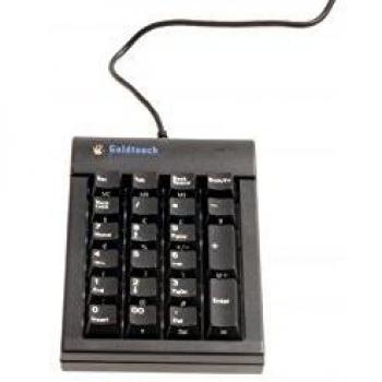 Tastiera Numerica Ergonomica BakkerElkhuizen Goldtouch USB Nera