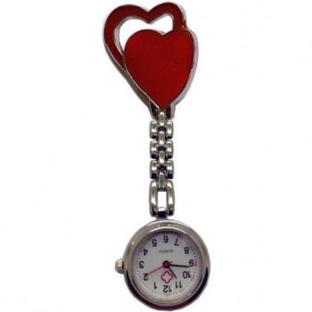 Reloj de enfermera de doble corazón
