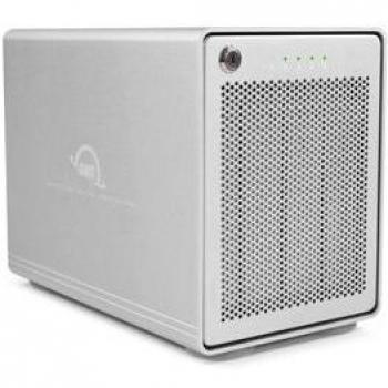 Mercury Elite Pro Quad Box esterno HDD Argento 2.5/3.5