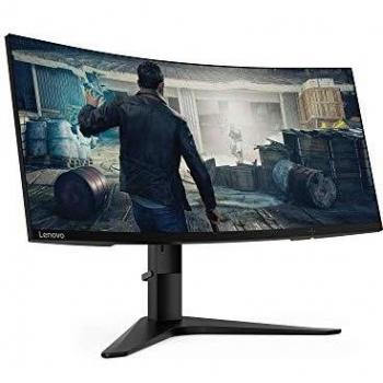 Lenovo G34w-10 Computer Monitor LED 34”, 3440 x 1440 @ 144 Hz, Black