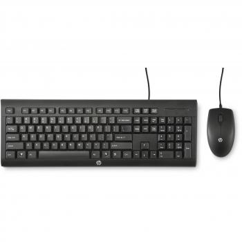 HP C2500 Set Tastiera e Mouse USB Nera
