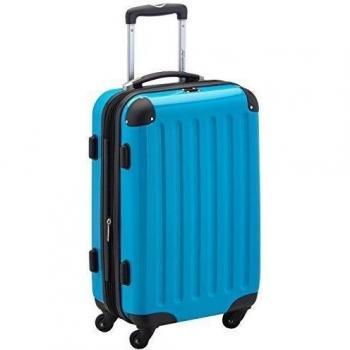 Hauptstadtkoffer Alex, Maleta a Mano Rígida, Azul (Blue Cian), 55 cm
