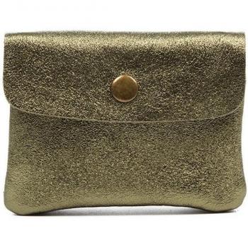 FIRENZE ARTEGIANI monedero mujer Gamuza brillante