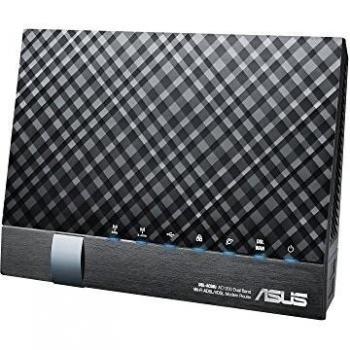 Router Wi‑Fi ASUS DSL‑AC56U AC1200 Gigabit con 2 USB e 4 porte Gigabit