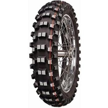 Neumático de moto Mitas 120/90-18 65R C-18 TT ROJO