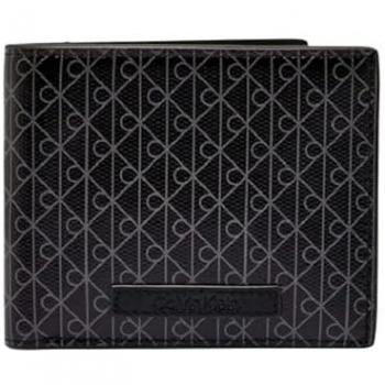 Calvin Klein Monogram Bifold con Cubierta y Monedero