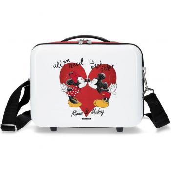 Neceser de Viaje Disney Minnie ABS Love Blanco