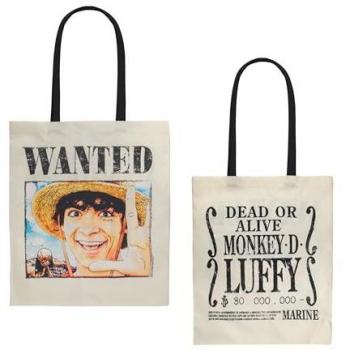 Bolsa Tote Wanted Luffy One Piece Cineréplicas