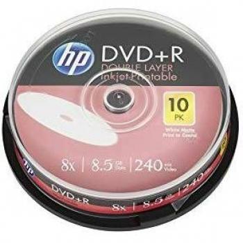 DVD+R Dual Layer 10 pz HP