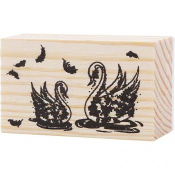 Sello de Madera Adornado para Scrapbook