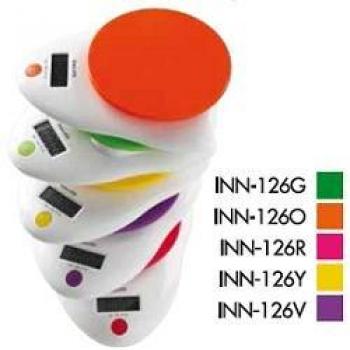 Innofit Bilancia Digitale Cucina 5 Kg Arancio