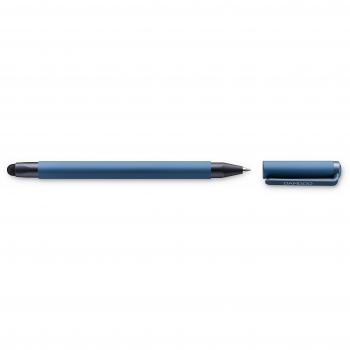 Wacom CS1-91B Stylus Bamboo Duo Penna con Doppia Punta Digitale e Biro Ergonomica, per Tutti i Dispositivi Tattili, Blu