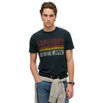 Camiseta Superdry Japan Maravilla Marina