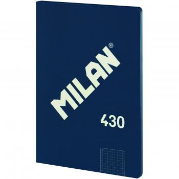 Milan libreta encolada formato A4 cuadrícula 5x5mm