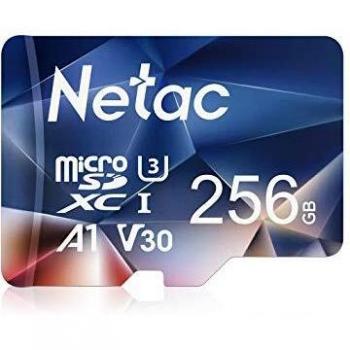 Netac Scheda Micro SD 256GB A1 U3 C10 V30 4K 667X UHS-I
