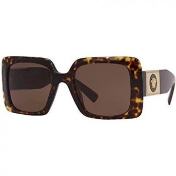 Versace Gafas de Sol MEDUSA STUD VE 4405 Dark Havana/Brown 54/22/140 mujer