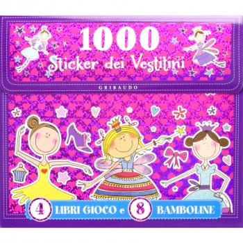 1000 stickers dei vestitini. Con adesivi. Ediz. a colori. Con Adesivi