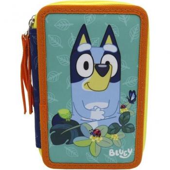 Estuche Plumier Triple Bluey