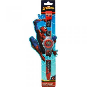 Reloj Digital Spider-Man Playset Infantil