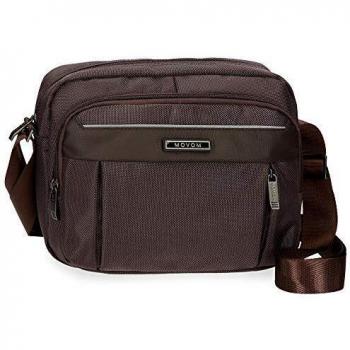 Movom Clark Bandolera Portatablet 9 Marrón 27x21,5x10 cms Poliéster