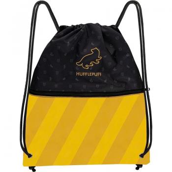 Mochila saco Hufflepuff de algodón y poliéster