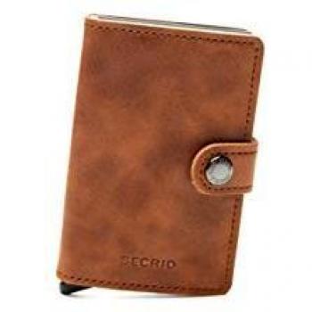 Secrid MINIWALLET VINTAGE cartera para tarjeta Hombre coñac PZ