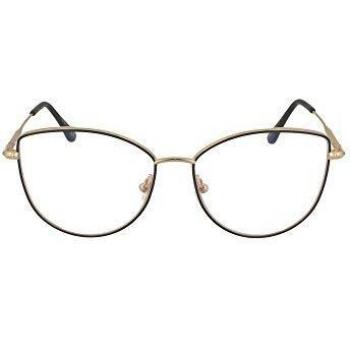 Tom Ford Gafas de Vista FT 5667-B BLUE BLOCK NEGRO HAVANA 55/15/135 mujer
