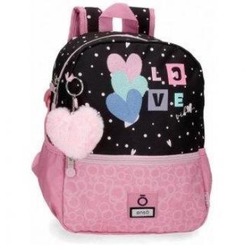 Mochila de Paseo Enso Love Vibes rosa