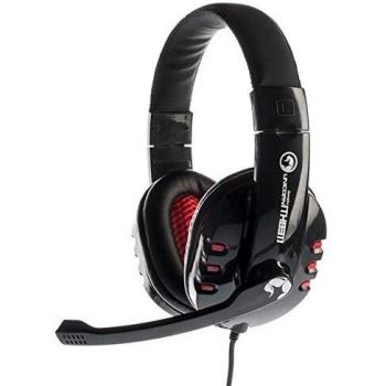 Cuffie USB Nere ITEK 1.8m Con Microfono e Illuminazione LED