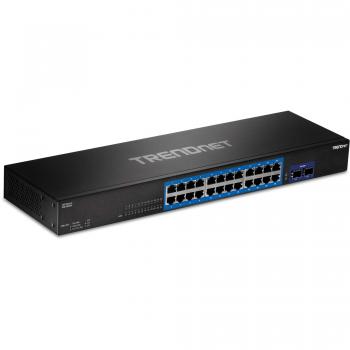 Trendnet TEG-30262 v1.0R Switch Gigabit Ethernet (10/100/1000) 1U Nero