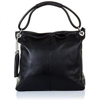FIRENZE ARTEGIANI Bolso Alina Mujer Piel Dollaro Negro