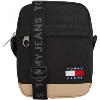 Bandolera Tommy Jeans Essentials Reporter Negra