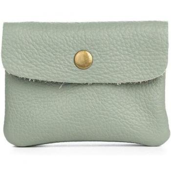 FIRENZE ARTEGIANI monedero mujer piel auténtica