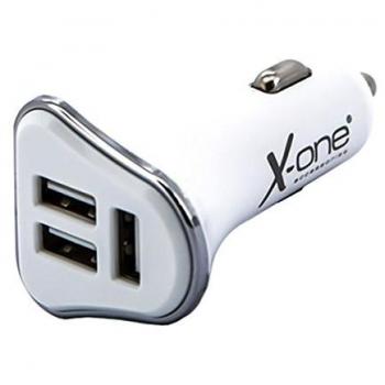 Cargador per auto Ref. 138178 3 x USB-A Bianco