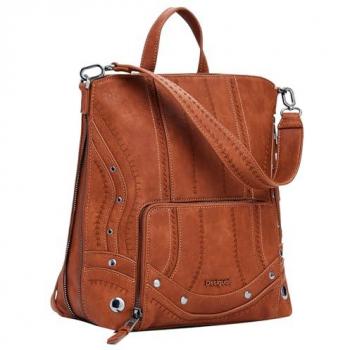 Mini mochila Desigual Pretoria con parches bordados